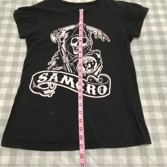 2/40$ Graphic baby tee SONS Anarchy Samcro Road gear prospect black small/medium - Picture 6 of 9